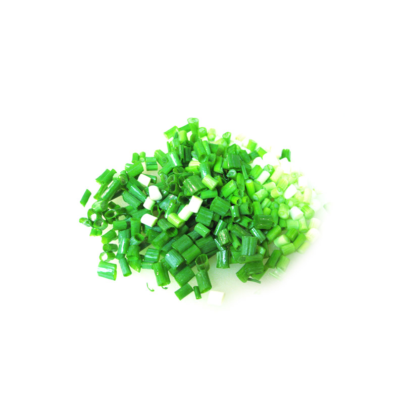 Chopped green garlic